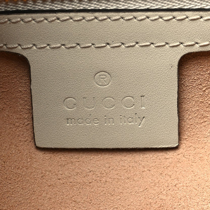 Gucci GG Supreme Monogram Medium Padlock Tote White 6 of 12