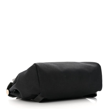 Hermes Toile Vache Calfskin Herbag 30 PM Backpack Black 5 of 20