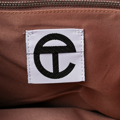 Telfar Metallic Vegan Leather Medium Shopping Bag Copper 6 of 11