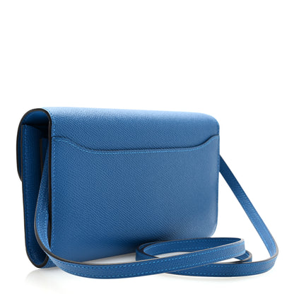 Hermes Epsom Constance Long To Go Wallet Mykonos 3 of 9