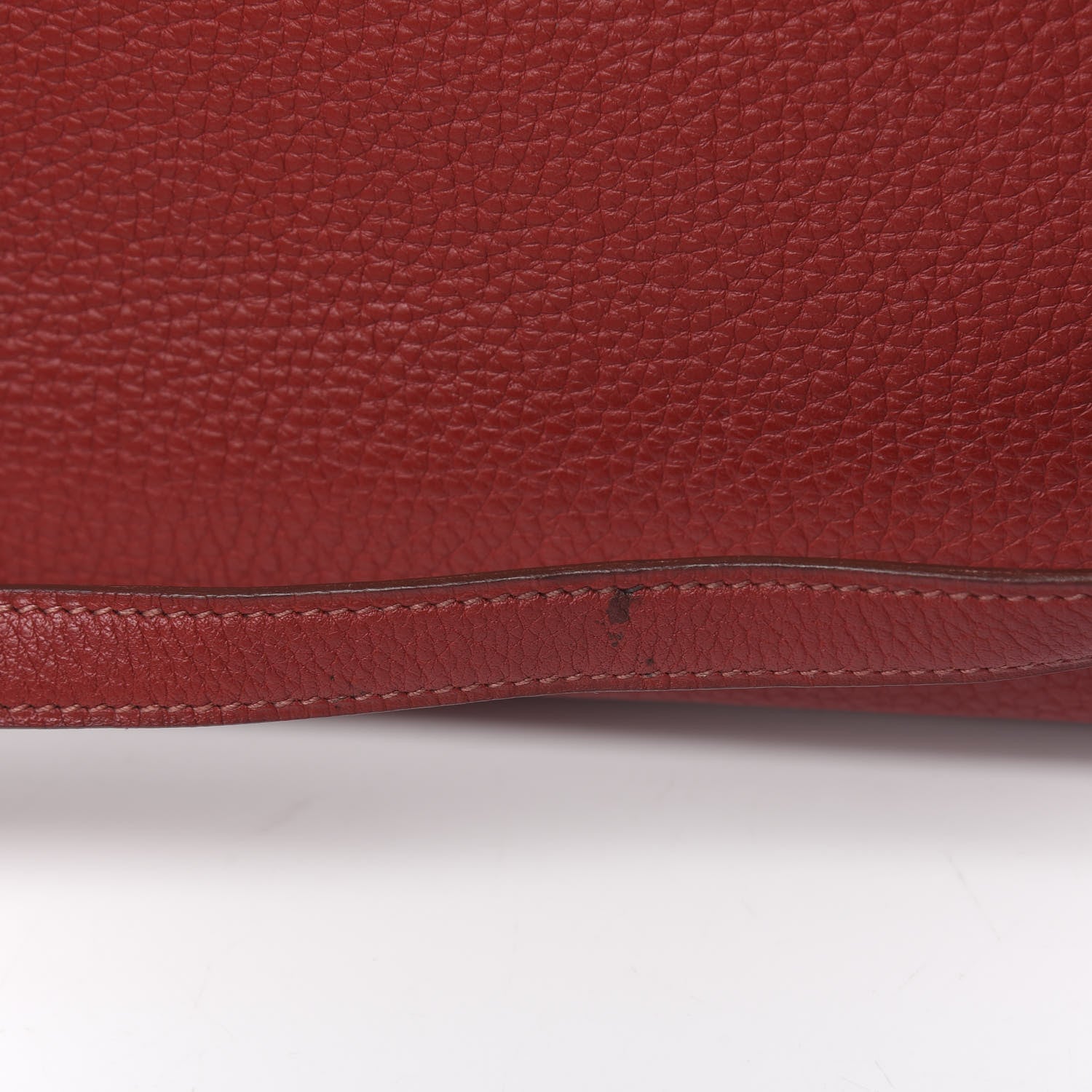 Hermes Taurillon Clemence Bolide 31 Rouge Garance 13 of 16