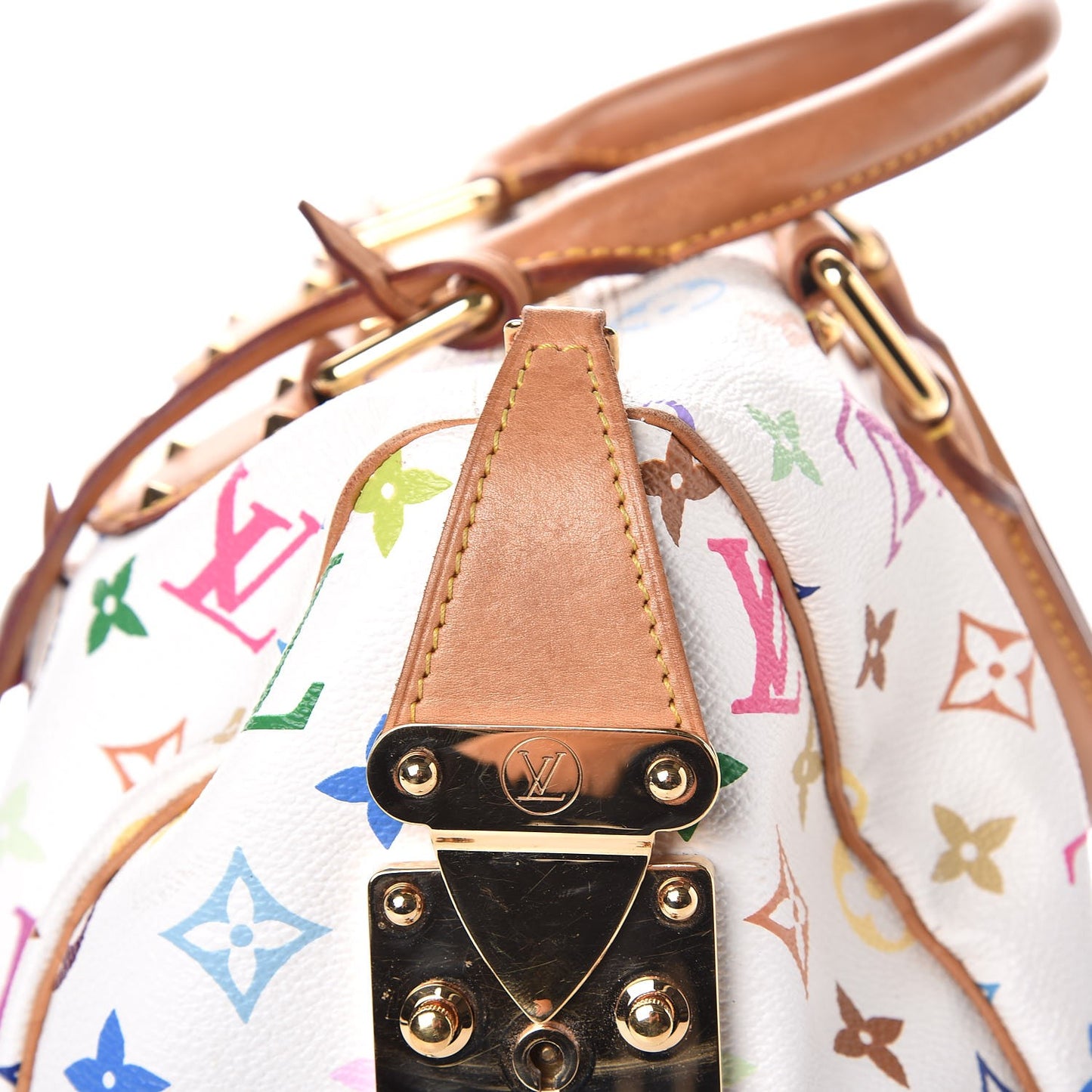 Monogram Multicolor Speedy 30 White