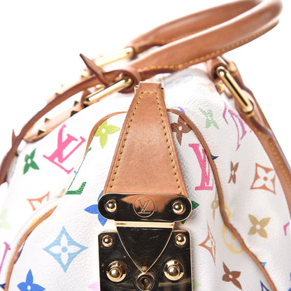 Louis Vuitton Monogram Multicolor Speedy 30 White 10 of 15