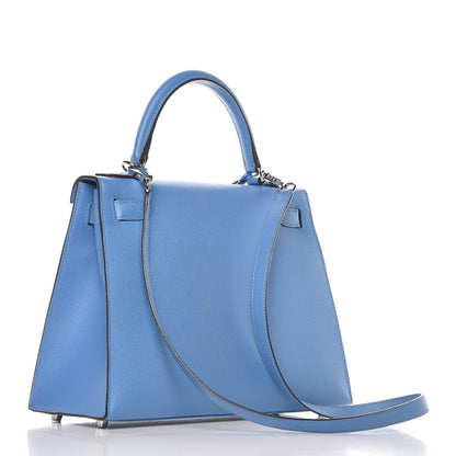 Hermes Epsom Kelly Sellier 28 Bleu Paradise 3 of 36