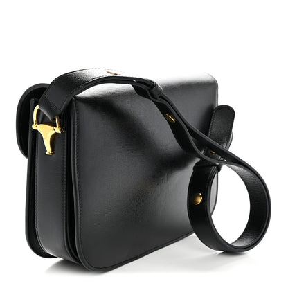 Gucci Azalea Calfskin Horsebit 1955 Shoulder Bag Black 3 of 12