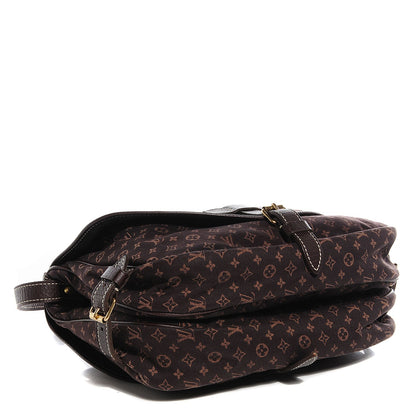 Louis Vuitton Monogram Mini Lin Saumur Ebene 4 of 7