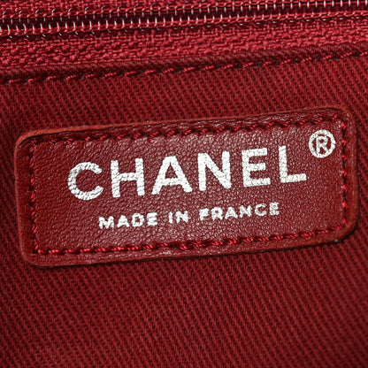 Chanel Aged Calfskin Small Shopping in Moscow Tote Black 6 of 10