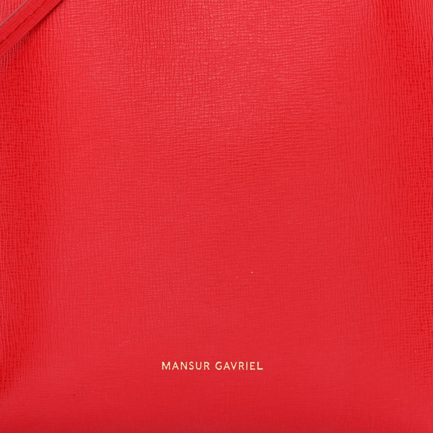 Calfskin Mini Mini Bucket Bag Flamma