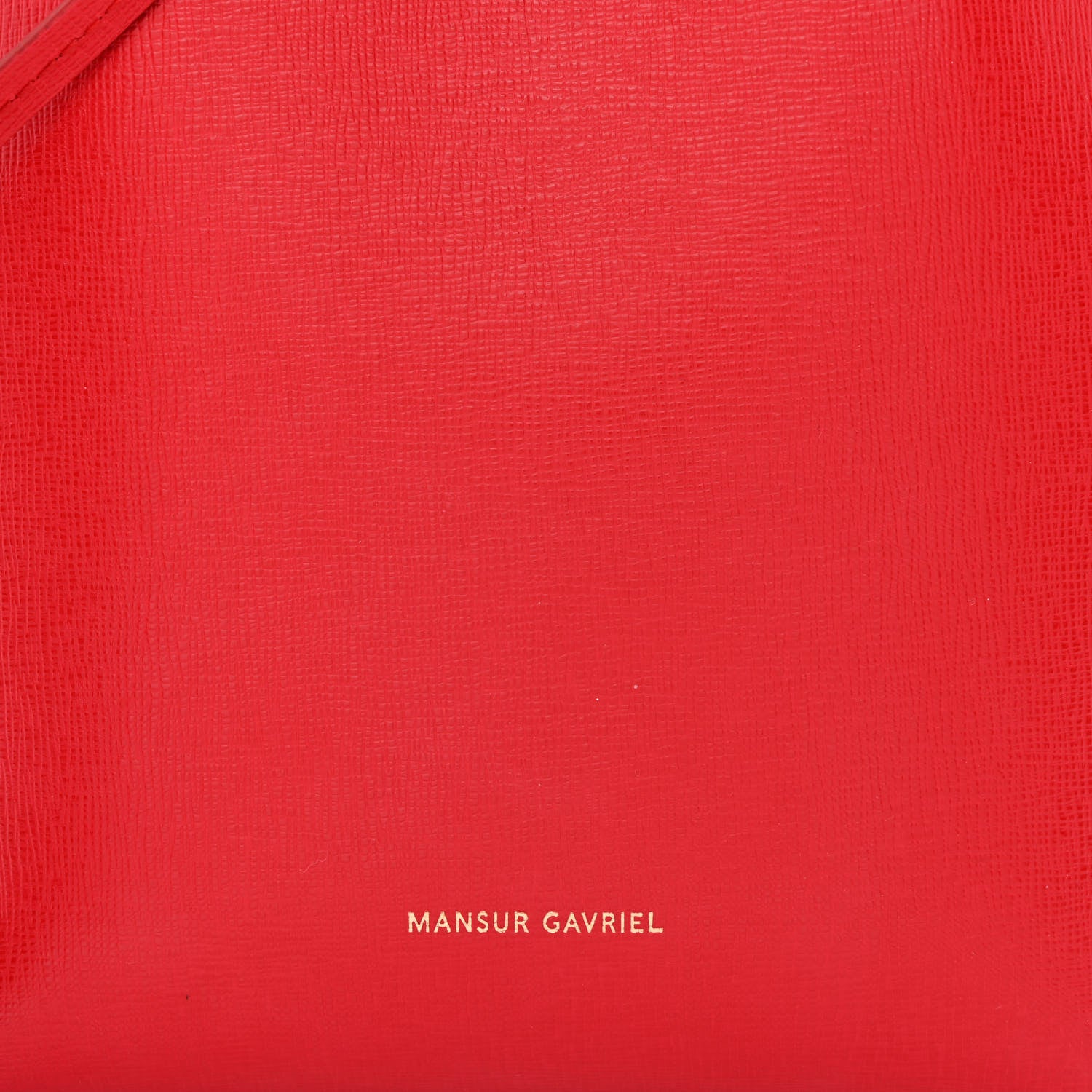Mansur Gavriel Calfskin Mini Mini Bucket Bag Flamma 8 of 10