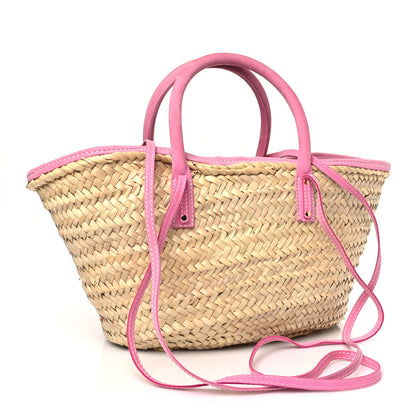 Jacquemus Raffia Le Panier Soli Pink 3 of 7