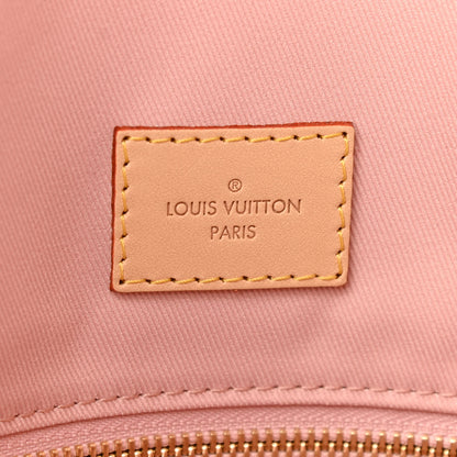 Louis Vuitton Damier Azur Graceful MM Rose Ballerine 6 of 12