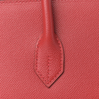 Hermes Epsom Birkin 35 Rouge Casaque 11 of 43