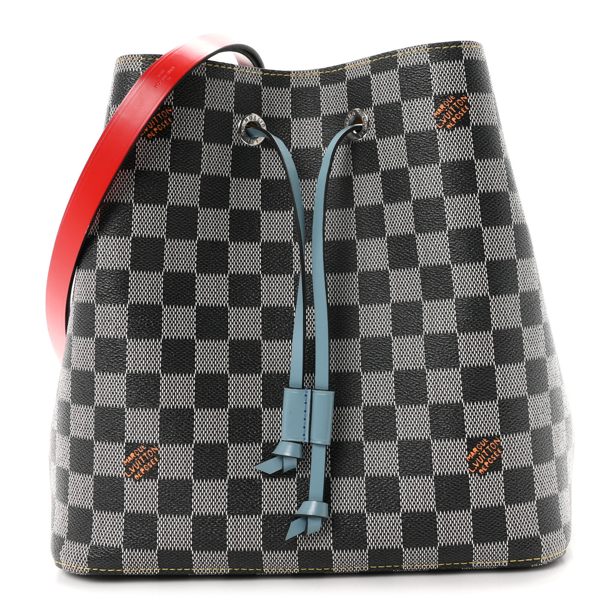Louis Vuitton Damier Neonoe Black White 1 of 10
