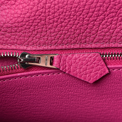 Hermes Togo Kelly Retourne 25 Rose Pourpre 21 of 36