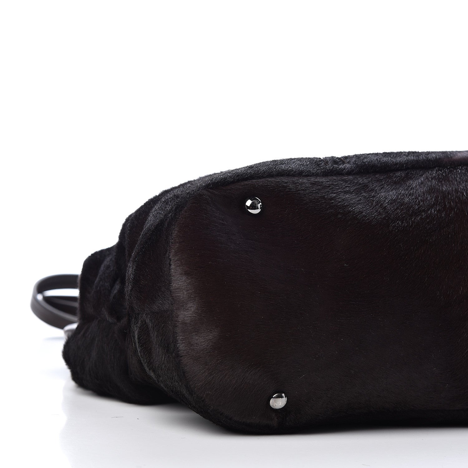 Chanel Pony Hair Sharpei Frame Tote Dark Brown 8 of 13