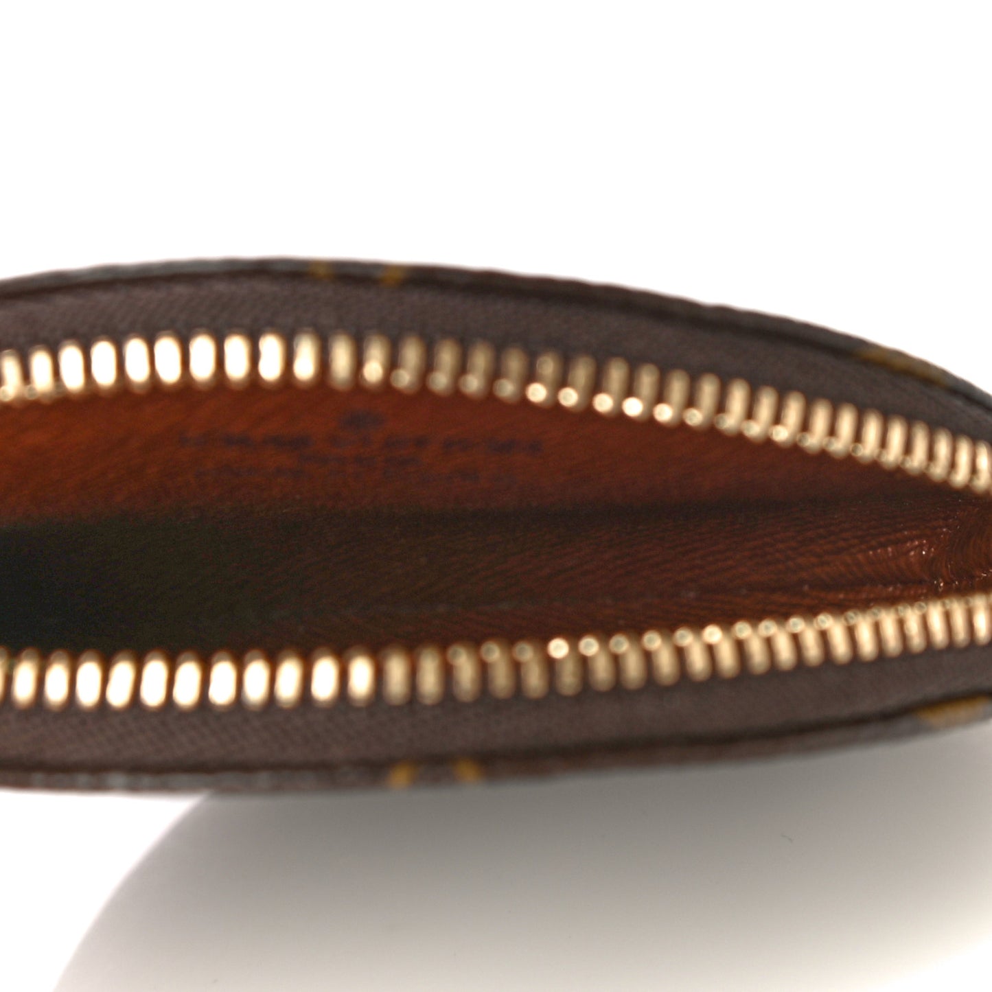 Monogram Round Coin Purse