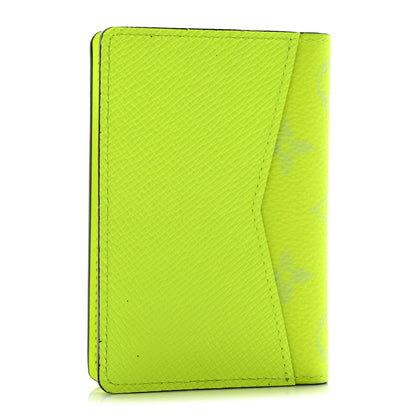 Louis Vuitton Taigarama Pocket Organizer Neon Yellow 3 of 7