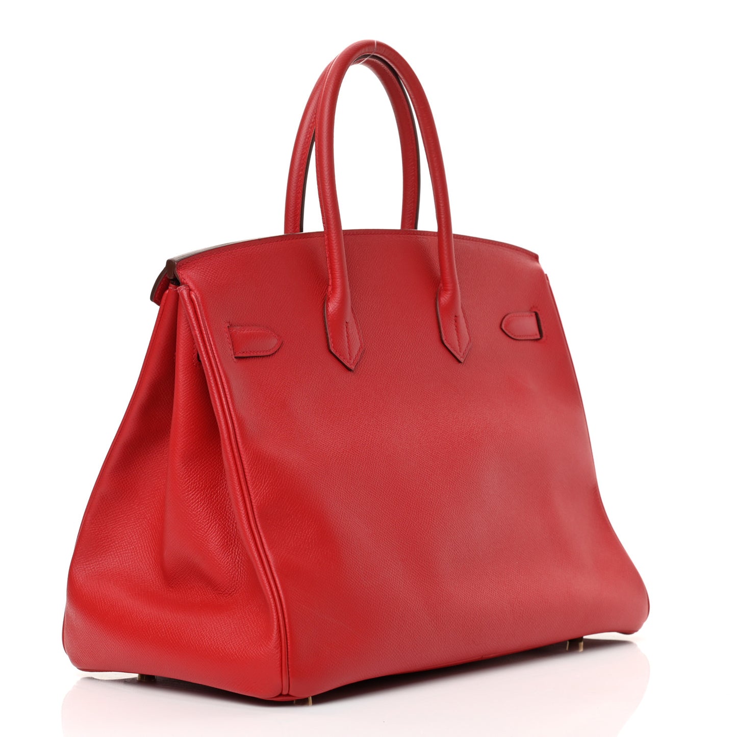 Epsom Birkin 35 Rouge Casaque