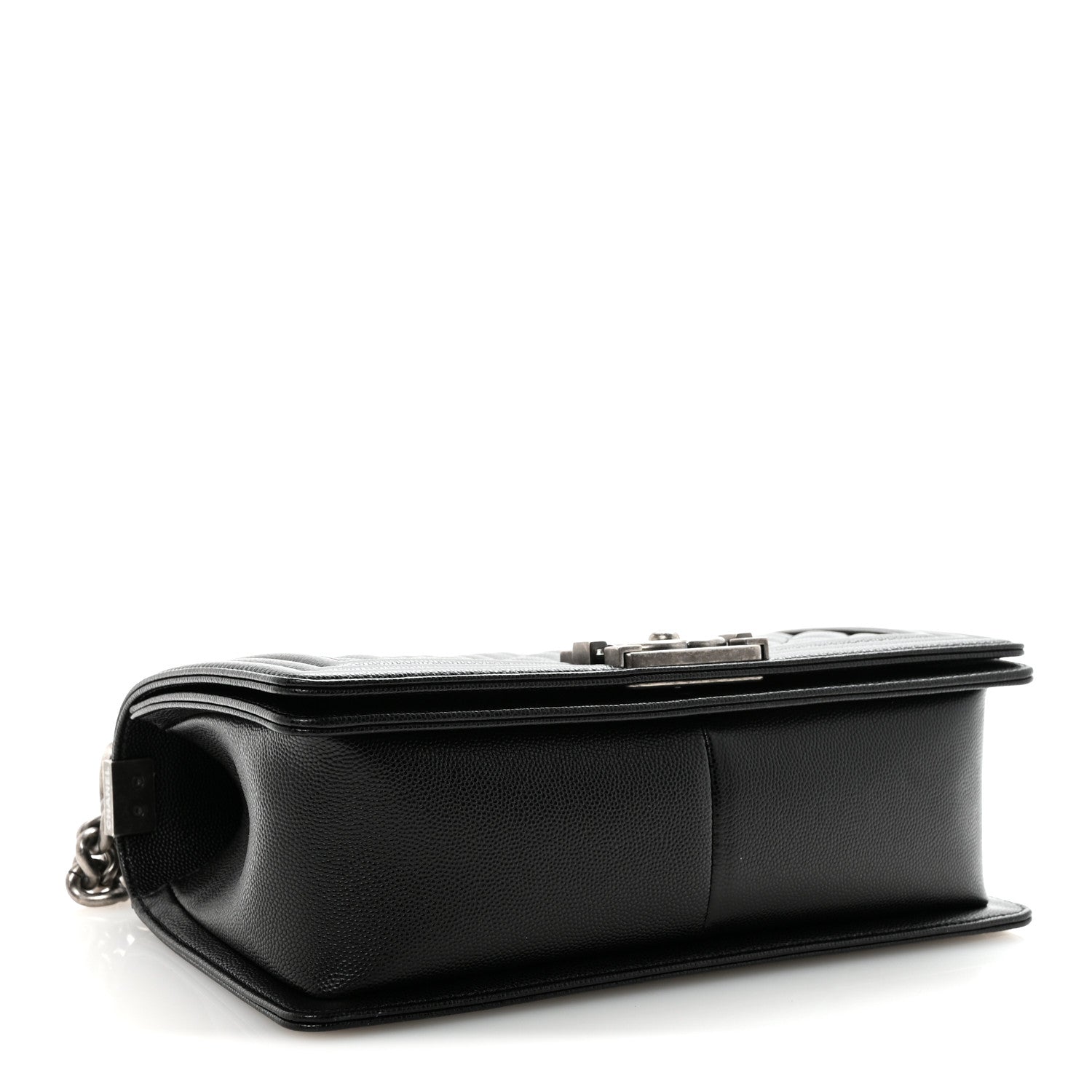 Chanel Caviar Quilted Medium Boy Flap Black 4 of 10