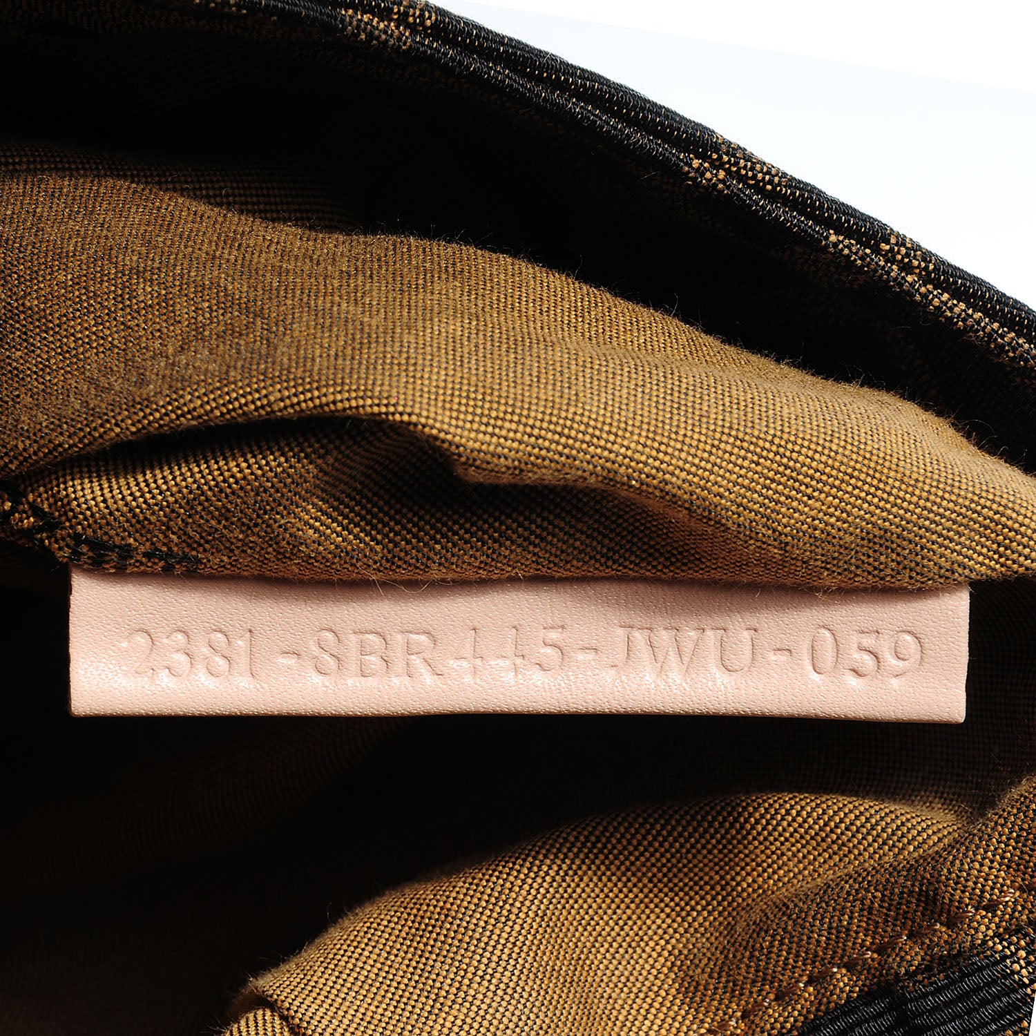 Fendi Zucca Cuoio Lucido Small Chef Shoulder Bag Tobacco Bois de Rose 6 of 10