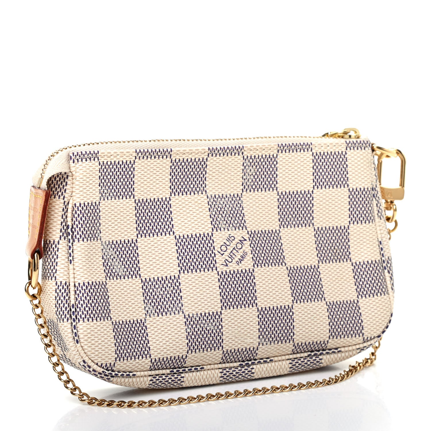 Louis Vuitton Damier Azur Mini Pochette Accessories 3 of 7