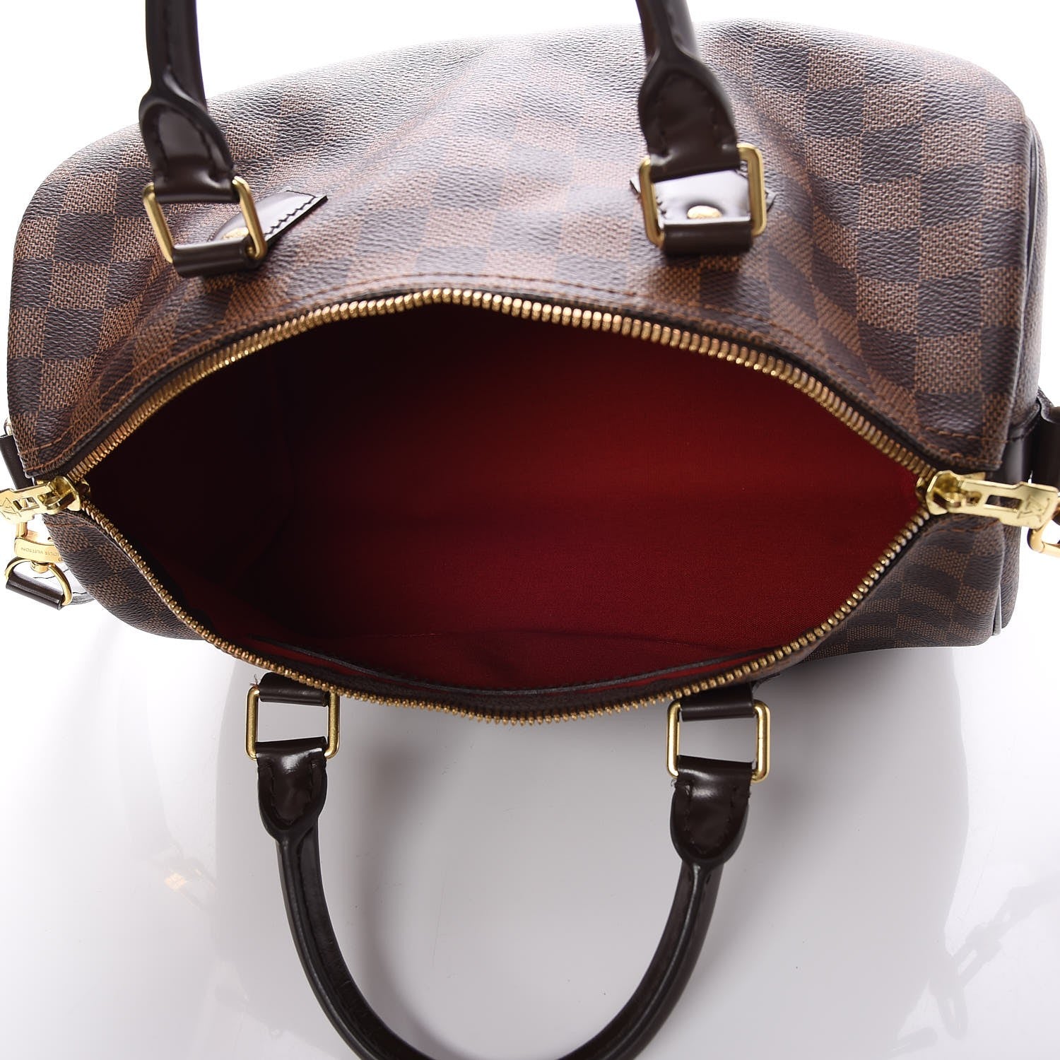 Louis Vuitton Damier Ebene Speedy Bandouliere 30 5 of 7