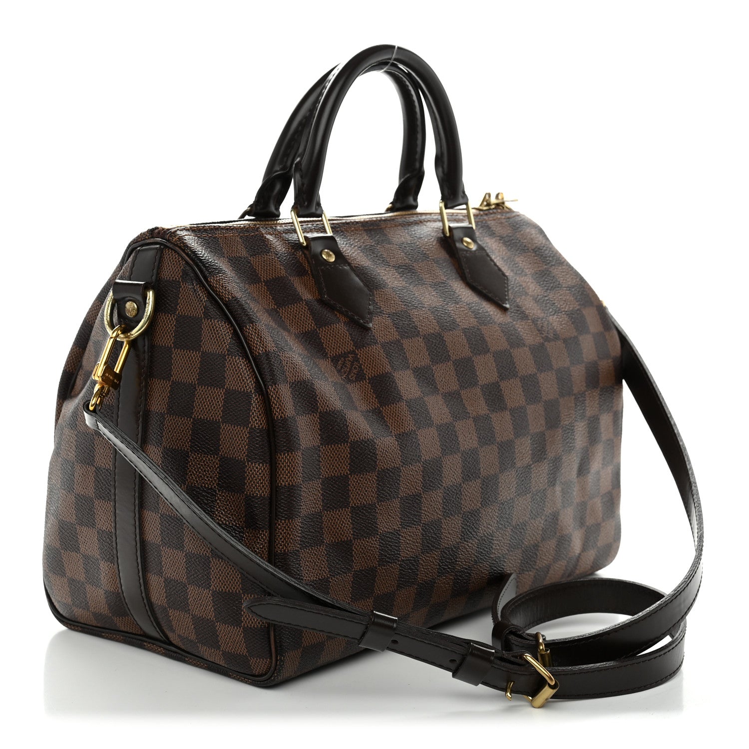 Louis Vuitton Damier Ebene Speedy Bandouliere 30 3 of 14