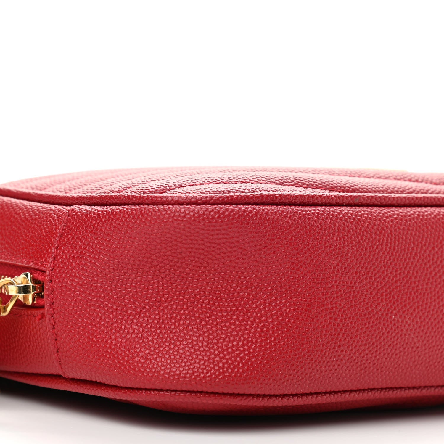Saint Laurent Grain De Poudre Matelasse Monogram Mini Lou Camera Bag Eros Red 9 of 10