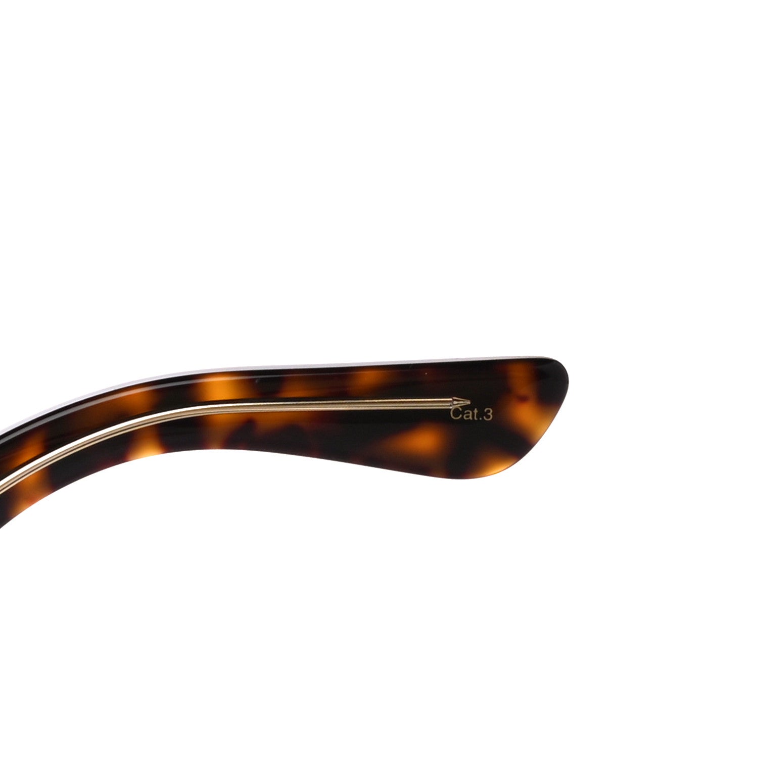 Gucci Snakeskin Acetate Square Sunglasses GG0484S Havana 5 of 8
