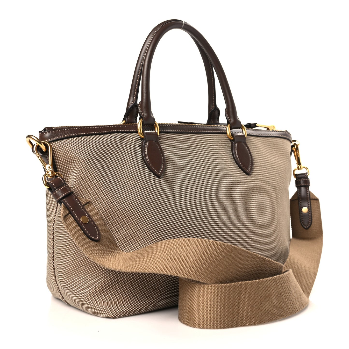 Jacquard Logo Tote Corda Bruciato