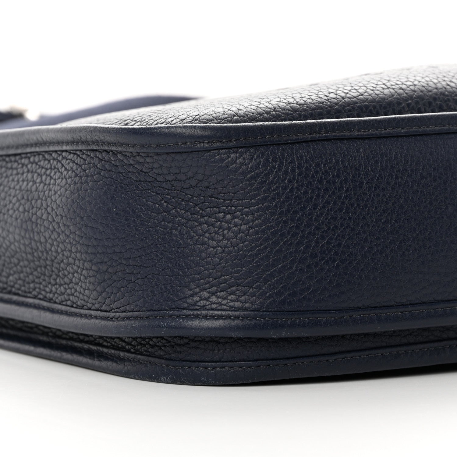 Hermes Taurillon Clemence Evelyne III PM Bleu Nuit 9 of 13