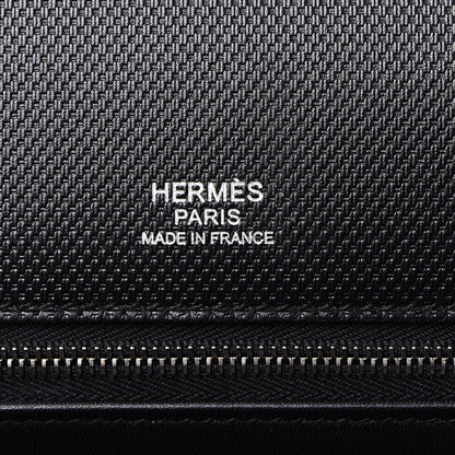 Hermes Swift Grain d'H Ghillies Kelly 32 Black 9 of 36