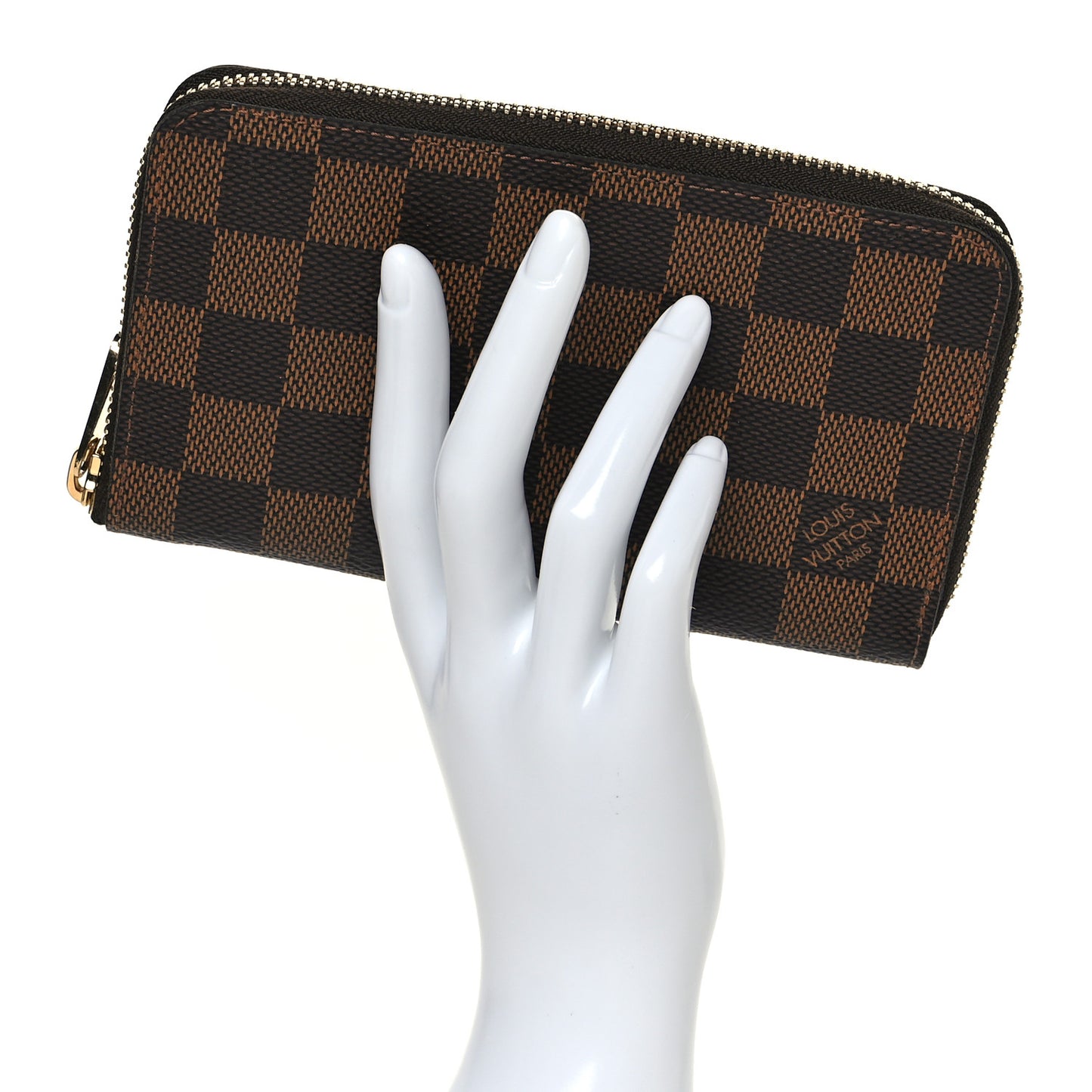 Damier Ebene Zippy Compact Wallet
