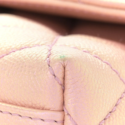 Chanel Iridescent Caviar Quilted Mini Coco Handle Flap Pink 11 of 11