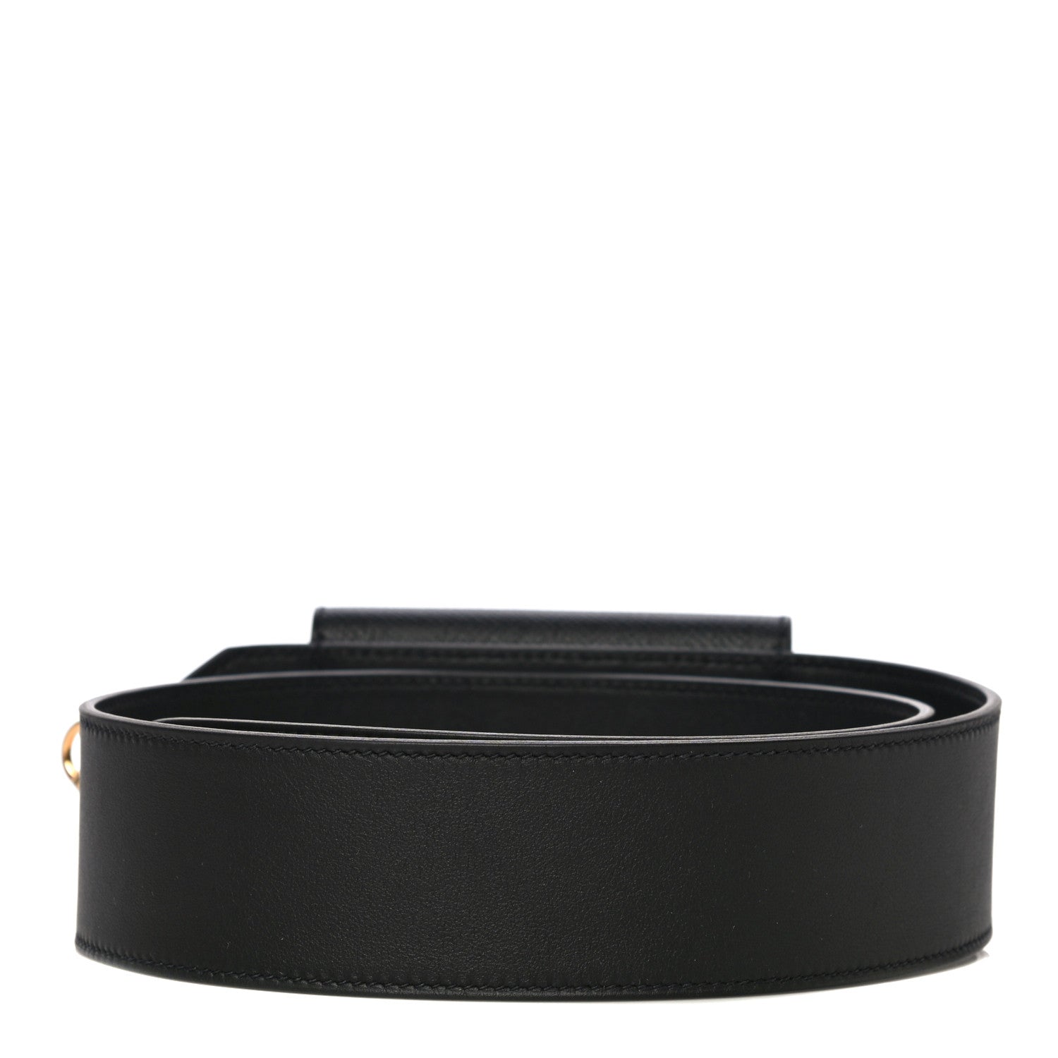 Hermes Swift Epsom Pocket Kelly Shoulder Strap Black 2 of 8