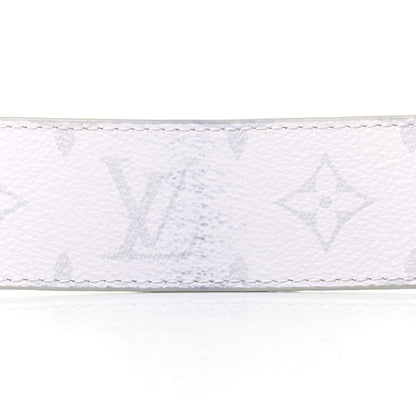 Louis Vuitton Taiga Monogram 40mm LV Initiales Belt 85 34 White 6 of 8