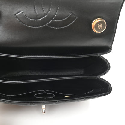 Chanel Lambskin Quilted Small Trendy CC Dual Handle Flap Bag Black 5 of 8