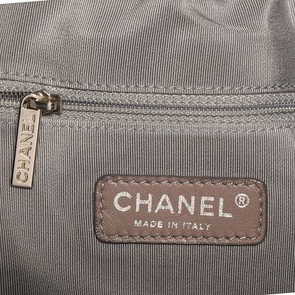 Chanel Denim Quilted Stretch Spirit Large Cabas Tote Blue 6 of 6