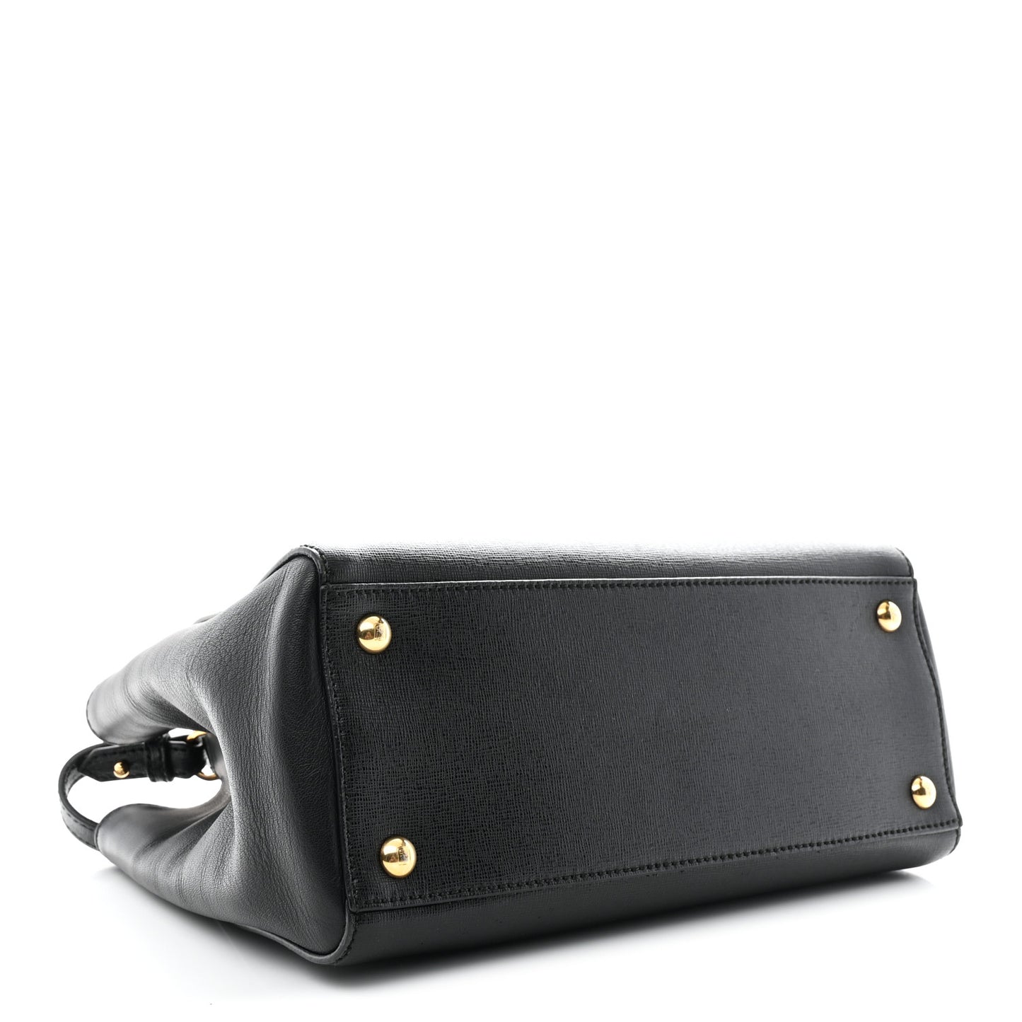 Vitello Dolce Century Petite 2Jours Tote Black
