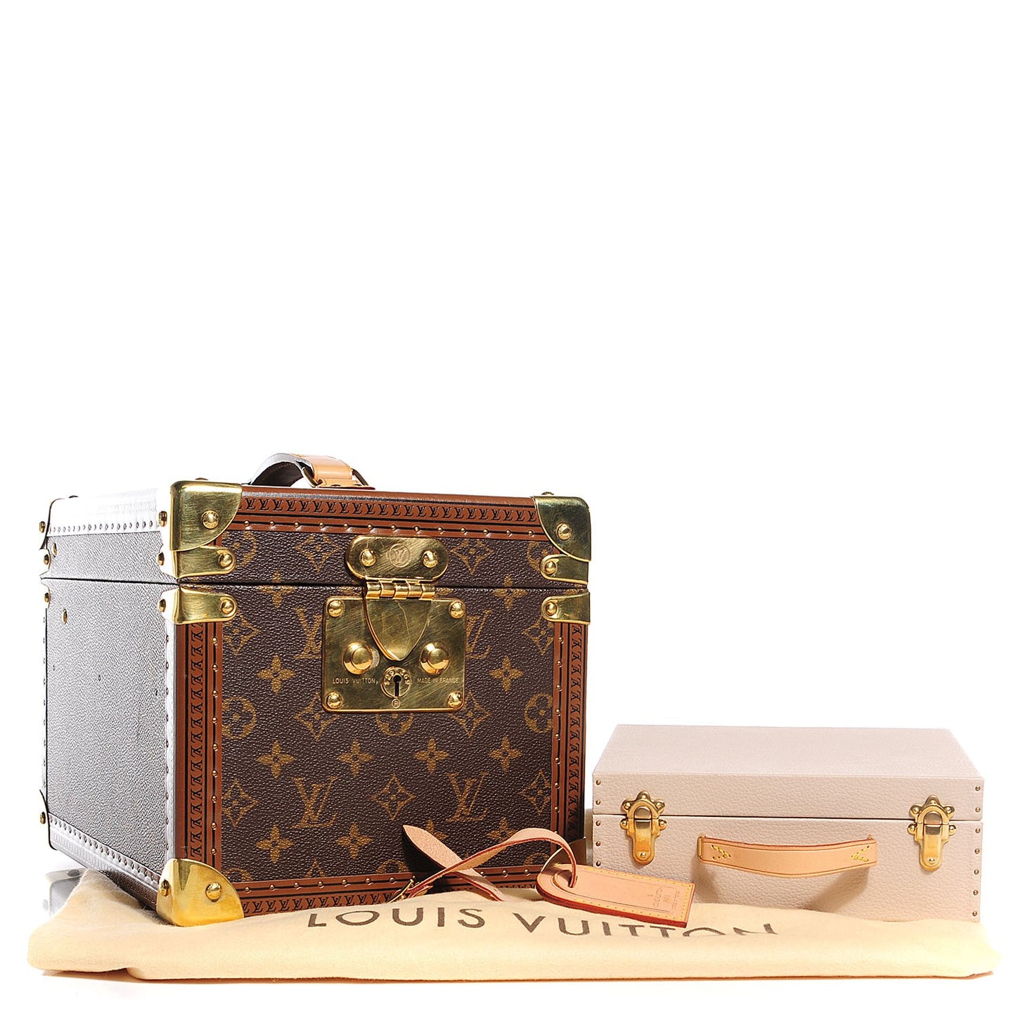 Monogram Boite Flacons Beauty Train Trunk Case