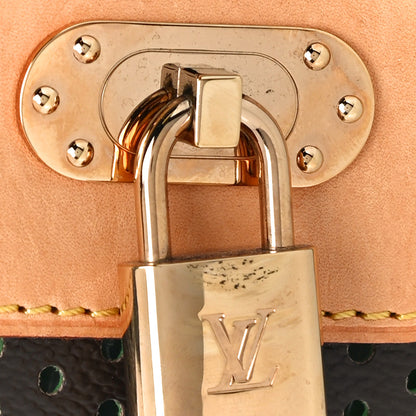 Louis Vuitton Monogram Perforated Speedy 30 Green 11 of 14