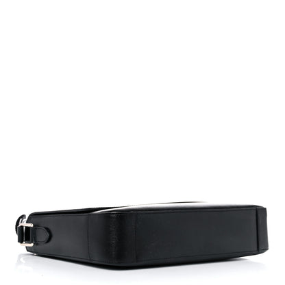 Burberry Grainy Calfskin Messenger Bag Black 4 of 12