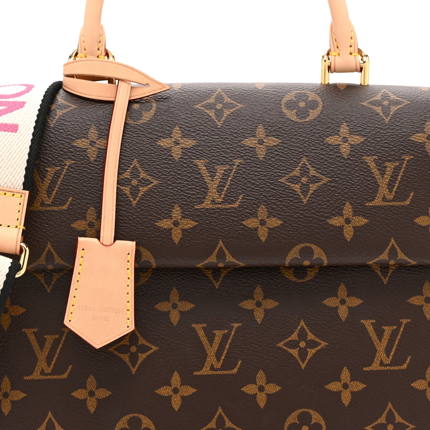 Louis Vuitton Monogram Cluny BB Beige 7 of 9
