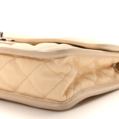 Chanel Caviar Quilted Medium French Riviera Flap Beige 10 of 10
