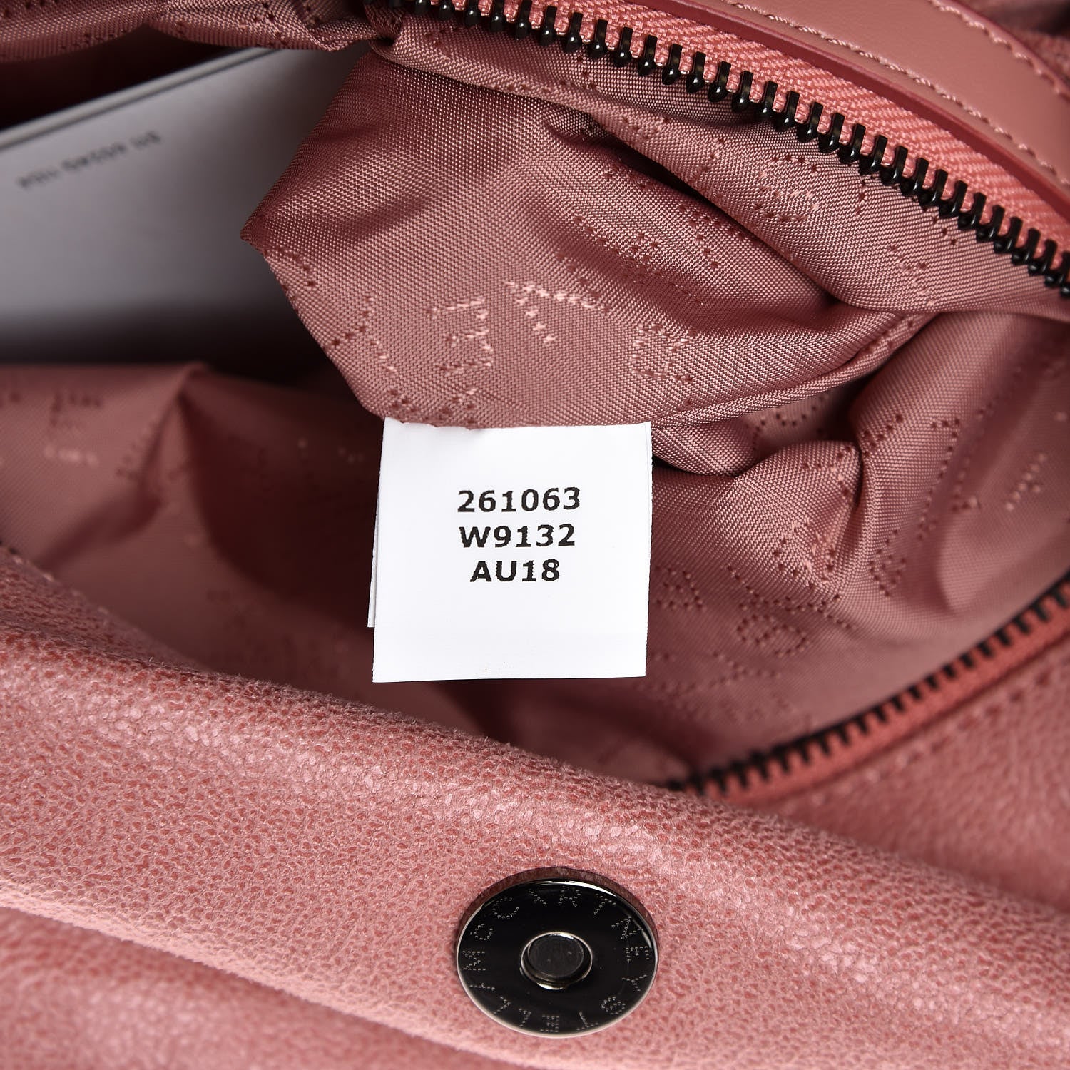 Stella McCartney Shaggy Deer Small Falabella Tote Blush 7 of 7