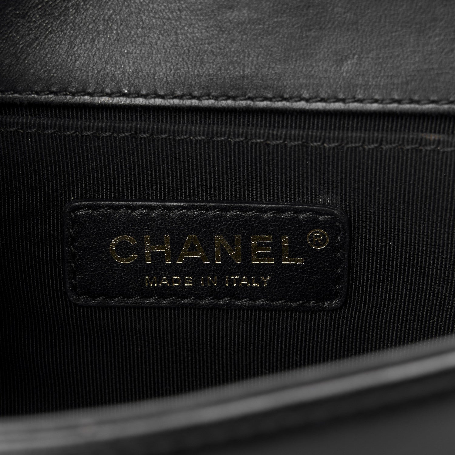 Chanel Lambskin Quilted Small Boy Flap Black 6 of 10