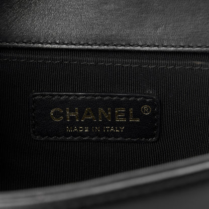 Chanel Lambskin Quilted Small Boy Flap Black 6 of 10