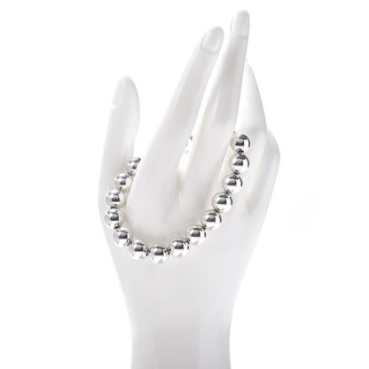 Tiffany Sterling Silver 10mm HardWear Ball Bracelet 2 of 4