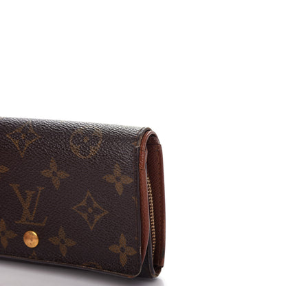Louis Vuitton Monogram Porte-Monnaie Billets Tresor Wallet 9 of 11