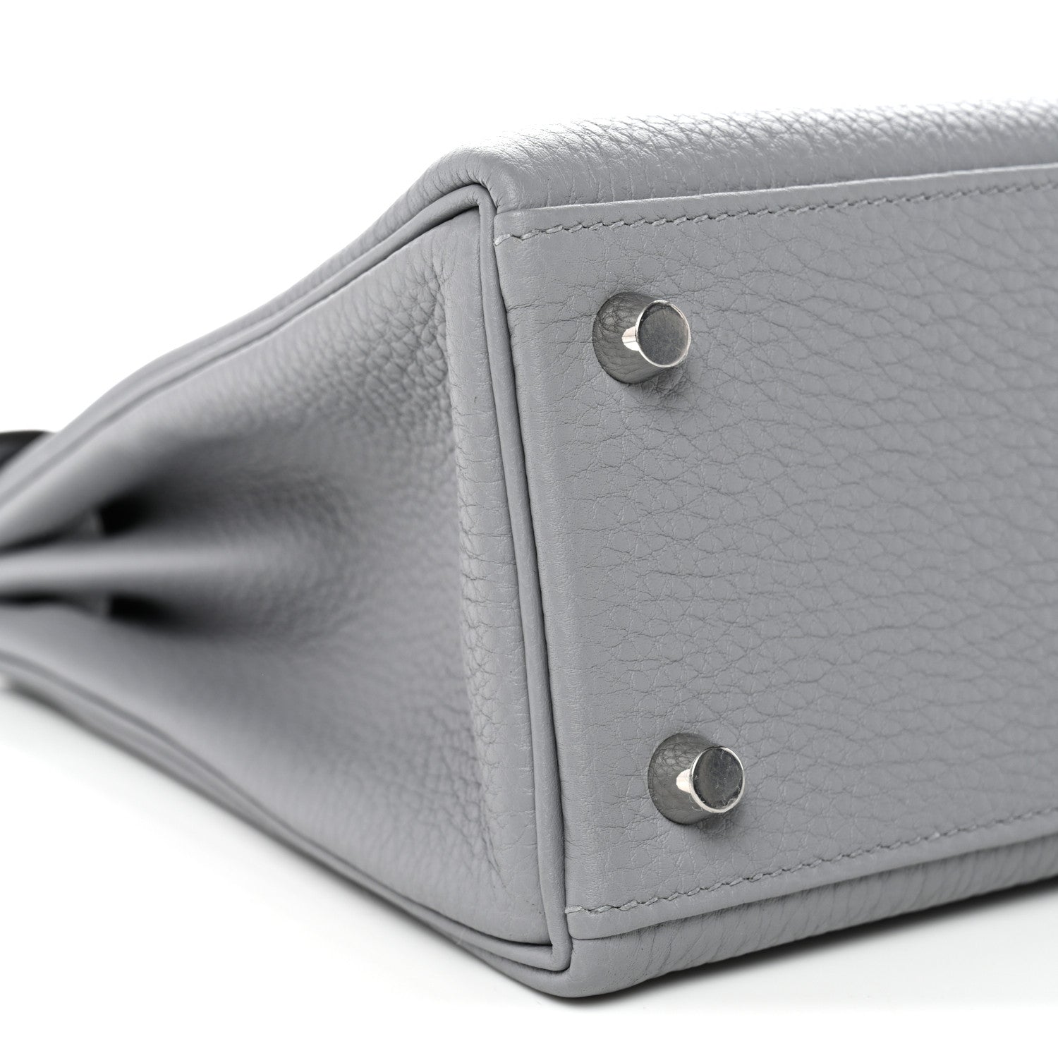 Hermes Togo Kelly Retourne 25 Gris Pantin 8 of 10